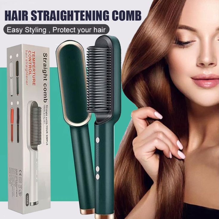 Hair Straightener Comb for Women & Men