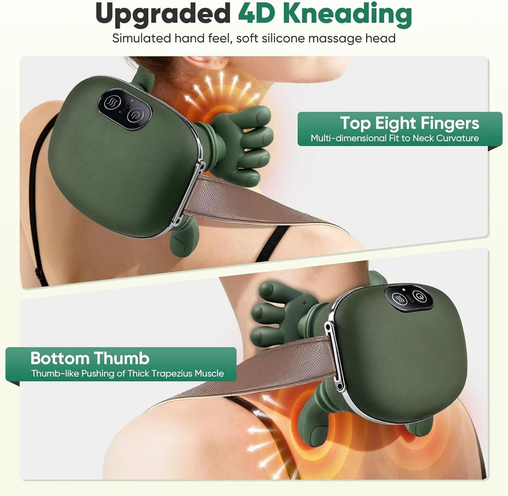 Neck And Shoulder Massager, Rechargeable