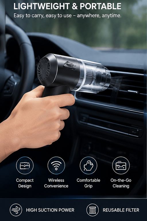 Air Duster Wireless 2 in 1 Vacuum Cleaner