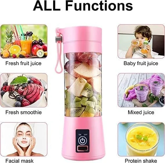 Portable Usb Electric Blender Juicer Maker Machine For Fruits And Vegetables